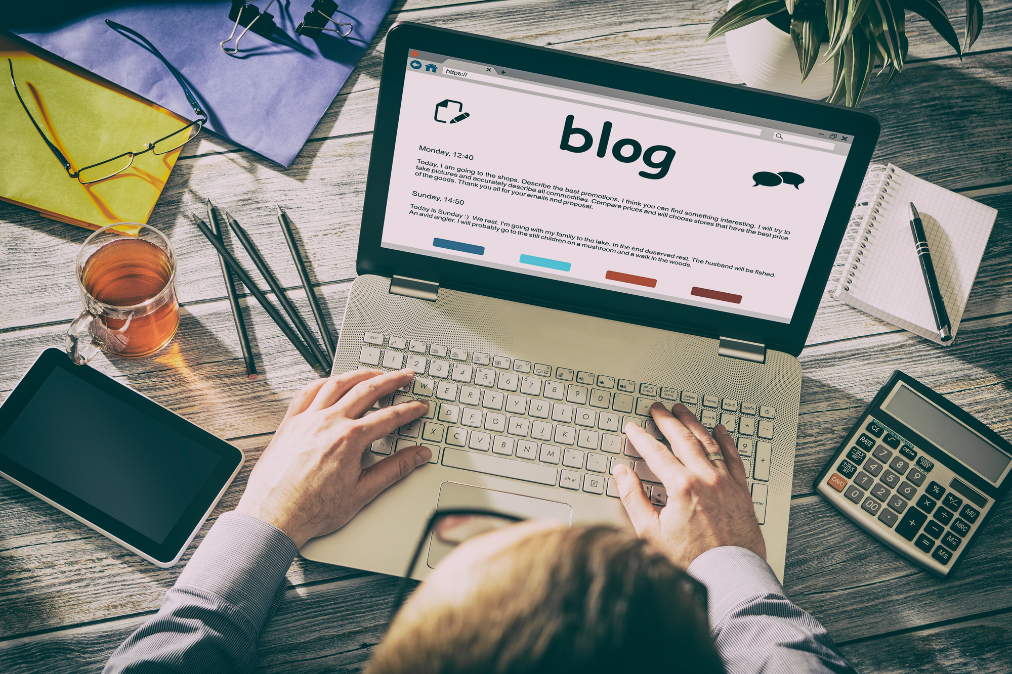 how blogging works