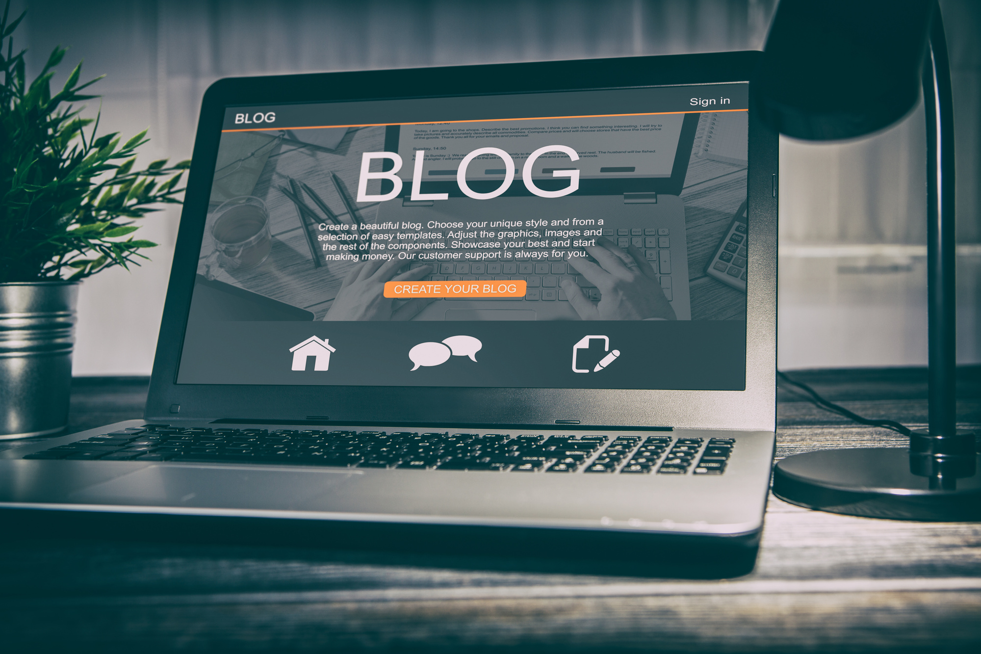 how to set up a wordpress blog